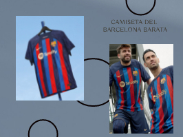 Camiseta del Barcelona barata 2022-2023